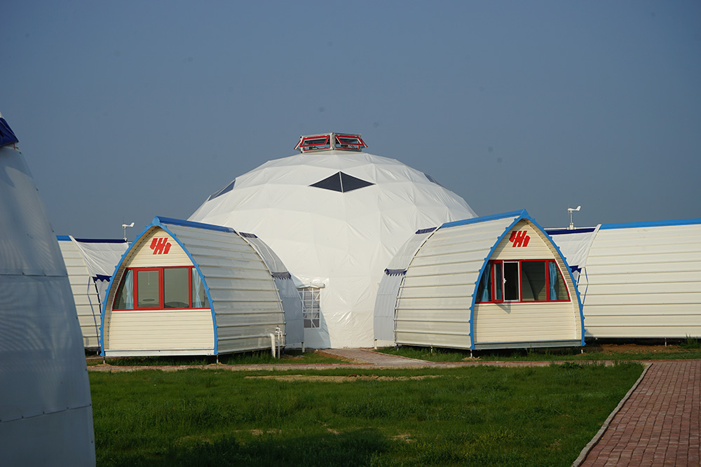 野奢帐篷酒店;如何解决帐篷内部高温的方案