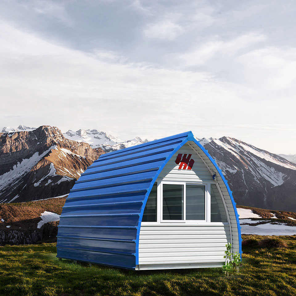 如何设计户外球形帐篷使之与环境融为一体